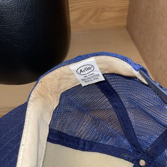 Vintage Chevrolet Chevy Patch Mesh Trucker Snapback Hat Cap - Picture 9 of 11